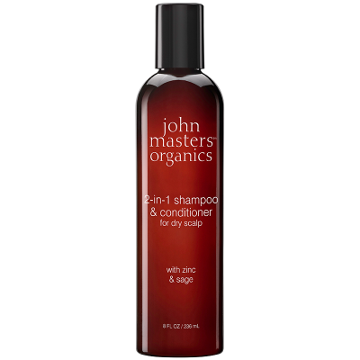 John Masters Zink and Sage 2-in-1 Shampoo And Conditioner For Dry Scalp (236 ml)