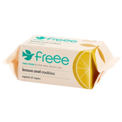 Lemon Zest Cookies Økologiske - 150 gram