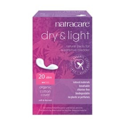 Natracare Dry and Light til Inkontinens (20 Stk)