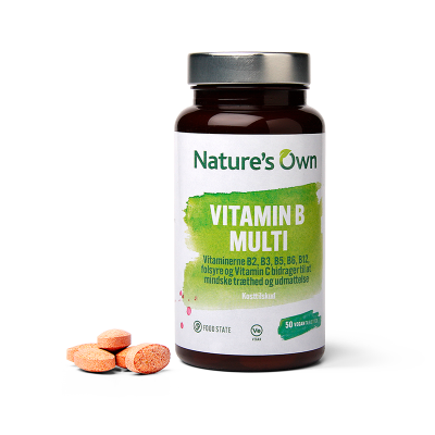 Natures Own Multi Vitamin B Extra Food State (50 kaps)