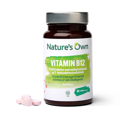 Vitamin B12 Vegan smeltetablet (60 tab.)