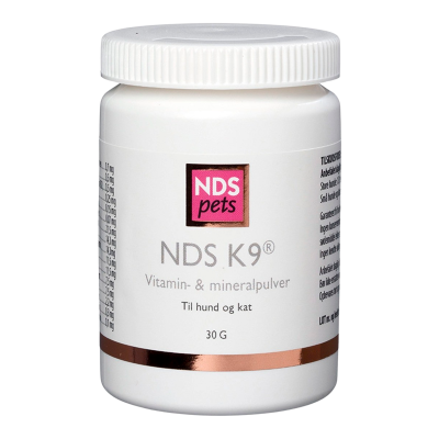 NDS K9 Multivitamin/mineral Hund og Kat 30 gr.