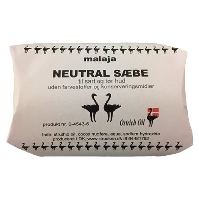 Ostrich Oil Badesæbe Neutral (80 gr)