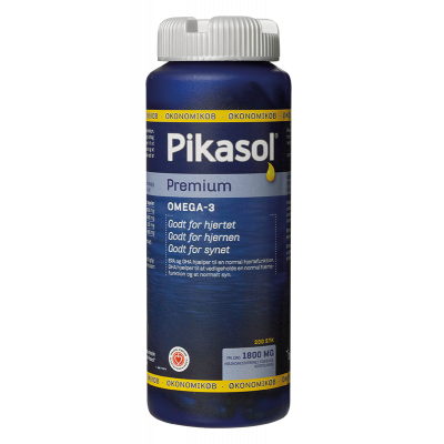 Pikasol® Premium Omega 3 (200 kapsler)