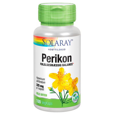 Solaray Perikon 325 mg (100 kapsler)