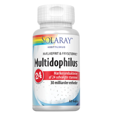 Solaray Multidophilus 24 (60 kapsler)