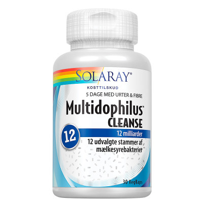 Solaray Multidophilus Cleanse (30 kapsler)