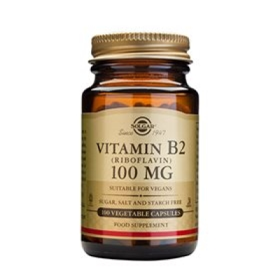 Solgar Riboflavin Vitamin B2 100 mg (100 kaps)