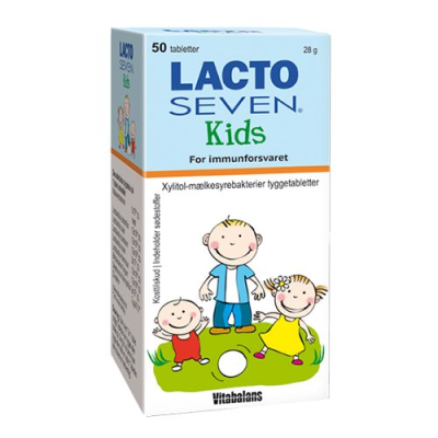 Vitabalans Lacto Seven Kids (50 tab)