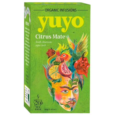Yuyo Mate Citrus Te Ø m. Grapefrugt & Hyben (20 breve)