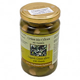 Oliven Grønne Græske med mandler Øko - 320 gr