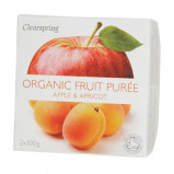 Frugtpuré Abrikos og æble Økologisk 200 gram