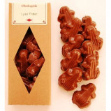 Lyse chokolade frøer Økologiske - 75 gram
