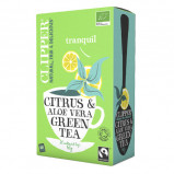 Clipper grøn te-aloevera økologisk - 20 breve