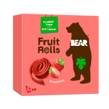 Bear Yoyo multipak jordbær pure fruit 5x20 gram