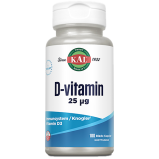 D vitamin 25 mcg - 100 tabletter
