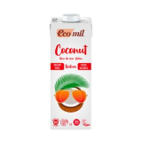 Kokosmælk uden sukker Ecomil Øko - 1 liter