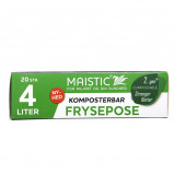 Maistic Komposterbare fryseposer 4L - 20 stk.