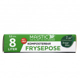 Maistic Komposterbare fryseposer 8L - 12 stk.