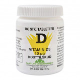 D3 Vitamin Økonomikøb 10 mcg - 180 tabletter