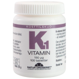 K vitamin 150 ug - 100 tabletter