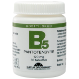 Natur Drogeriet B5 Pantotensyre 120 mg (50 tabletter)