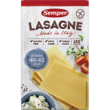 Lasagneplader glutenfri fra Semper - 250 gram