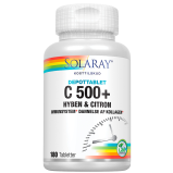 C500 + hyben og citron fra Solaray - 180 tabletter