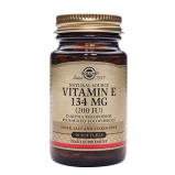 Solgar E-Vitamin 134 mg (200 IE) - 50 kapsler