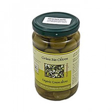 Oliven grønne m. sten Ø (320 gr)