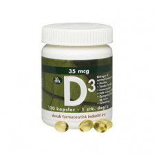 dfi D-vitamin 35 mcg (120 kapsler)