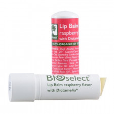 Læbepomade hindbær fra Bioselect - 4 gram