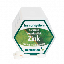 Berthelsen Zink 15 mg (120 tab)