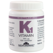 Natur Drogeriet K1-vitamin 150 mcg (100 tabletter)