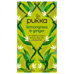 Pukka Lemongrass & Ginger Te Ø (20 breve)