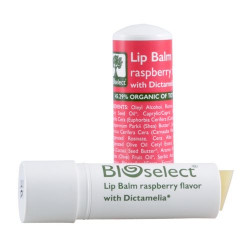 Læbepomade hindbær fra Bioselect - 4 gram