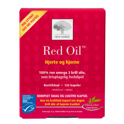 New Nordic Red Oil Omega-3 Krill Olie (60 kapsler)