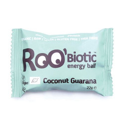 Roobiotic Energibombe Kokos & Guarana Ø - 22 gr