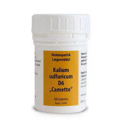 Camette Kalium sulf. D6 Cellesalt 6