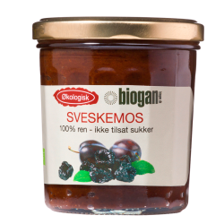 Biogan Sveskemos u. Tilsat Sukker Ø (335 g)