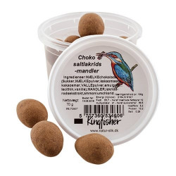 Choko saltlakrids mandler 70 gr.