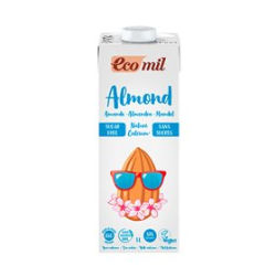 Ecomil Mandeldrik Ø m. calcium - u. sukker (1 liter)