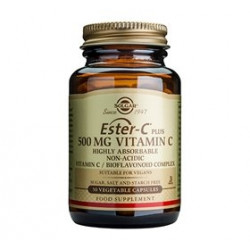 Solgar Ester C-Vitamin Plus 500 mg (50 vegicaps)