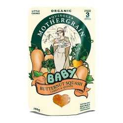 Babymos squash gulerødder & quinoa Øko - 190 gram