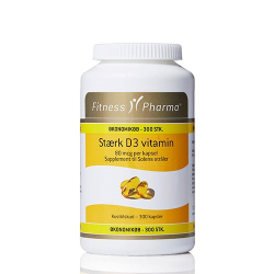 Stærk D3 vitamin Fitness Pharma