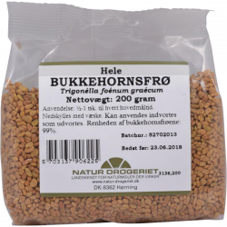 Natur Drogeriet Bukkehornsfrø Hel (200 gr)