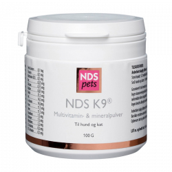 NDS K9 Multivitamin/mineral Hund og Kat 100 gr.