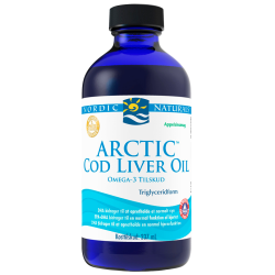 Nordic Naturals Torskelevertran m.appelsin Cod liver oil (237 ml)