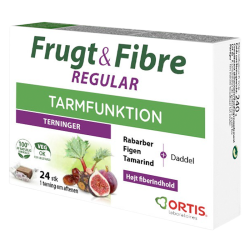 Frugt & Fibre tyggeterning - 24 stk.