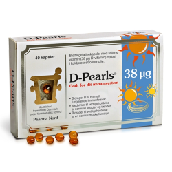 Pharma Nord D-Pearls 38 µg- (40 tabletter)